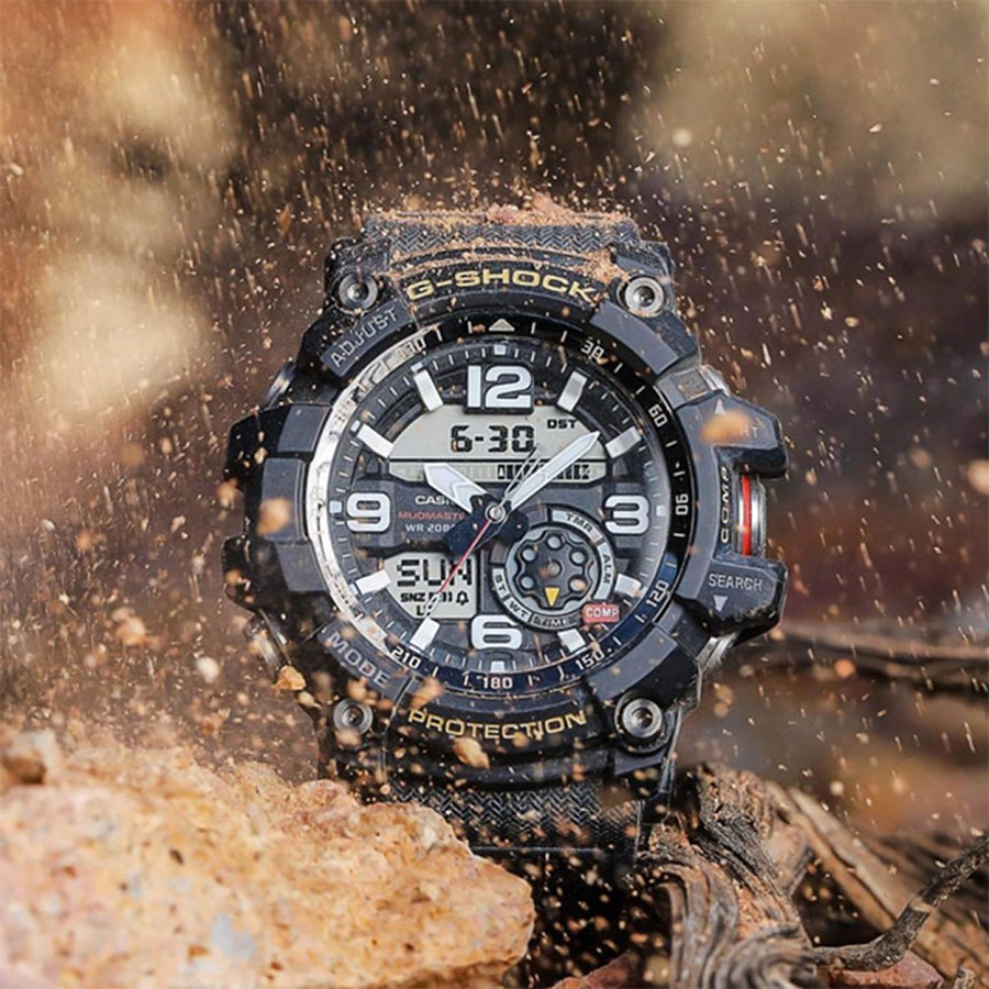 Casio G-SHOCK Mudmaster GG-1000-1A Analog-Digital Watch  Mud Resistant, Twin Sensor, 200M
