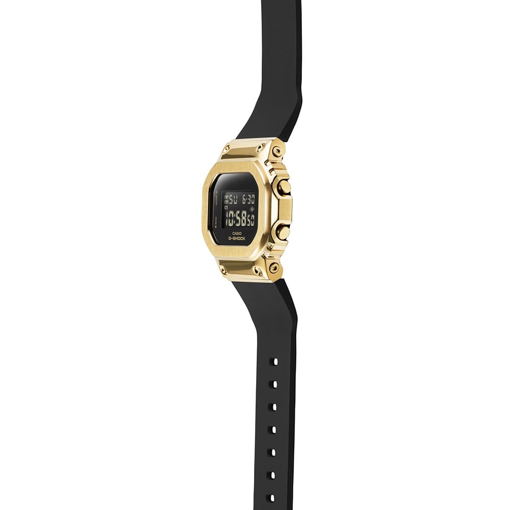 Casio G-SHOCK GM-S5600GB-1DR Digital Women’s Watch – Black & Gold Edition