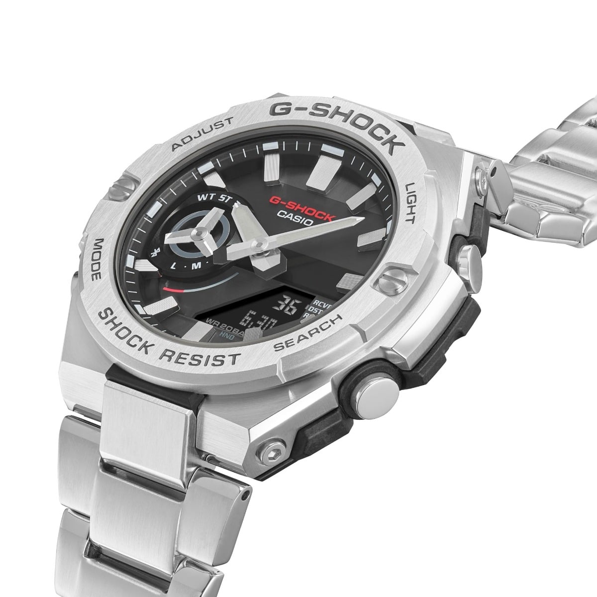 Casio G-SHOCK GST-B500D-1ADR | Men’s G-STEEL Bluetooth Solar Watch