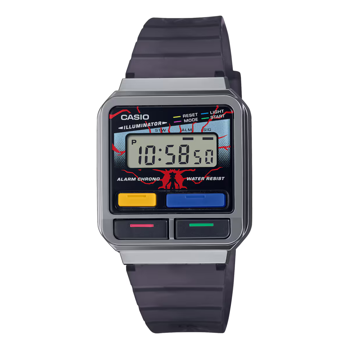 Casio A120WEST-1ADR – Stranger Things Special Edition Retro Digital Watch