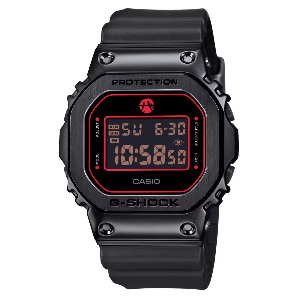 Casio G-SHOCK GM-5600RH-1D Metal Bezel Digital Watch | Shock Resistant | 200M Water Resistant