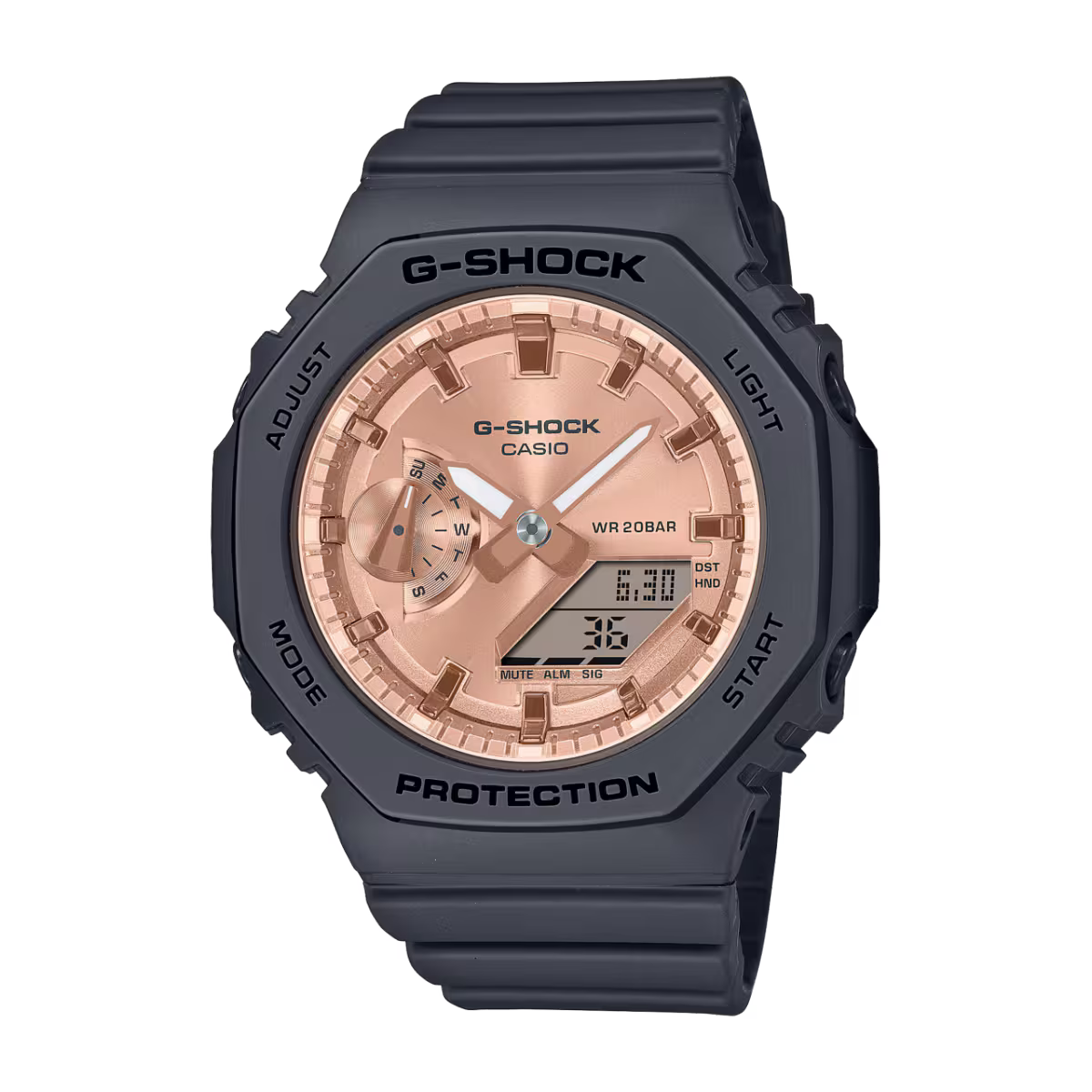 Casio G-SHOCK GMA-S2100MD-1A | Matte Black Digital-Analog Watch