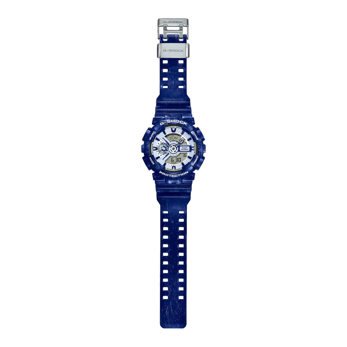 Casio G-Shock GA-110BWP-2ADR Men’s Analog-Digital Watch – Shock Resistant