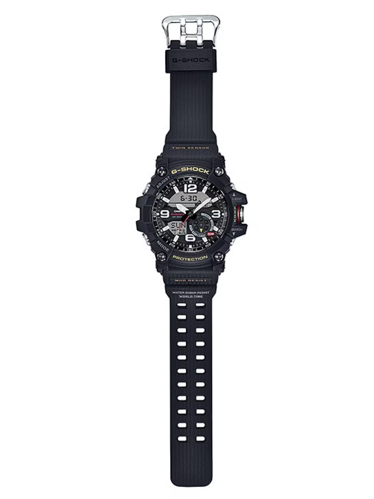 Casio G-SHOCK Mudmaster GG-1000-1A Analog-Digital Watch  Mud Resistant, Twin Sensor, 200M