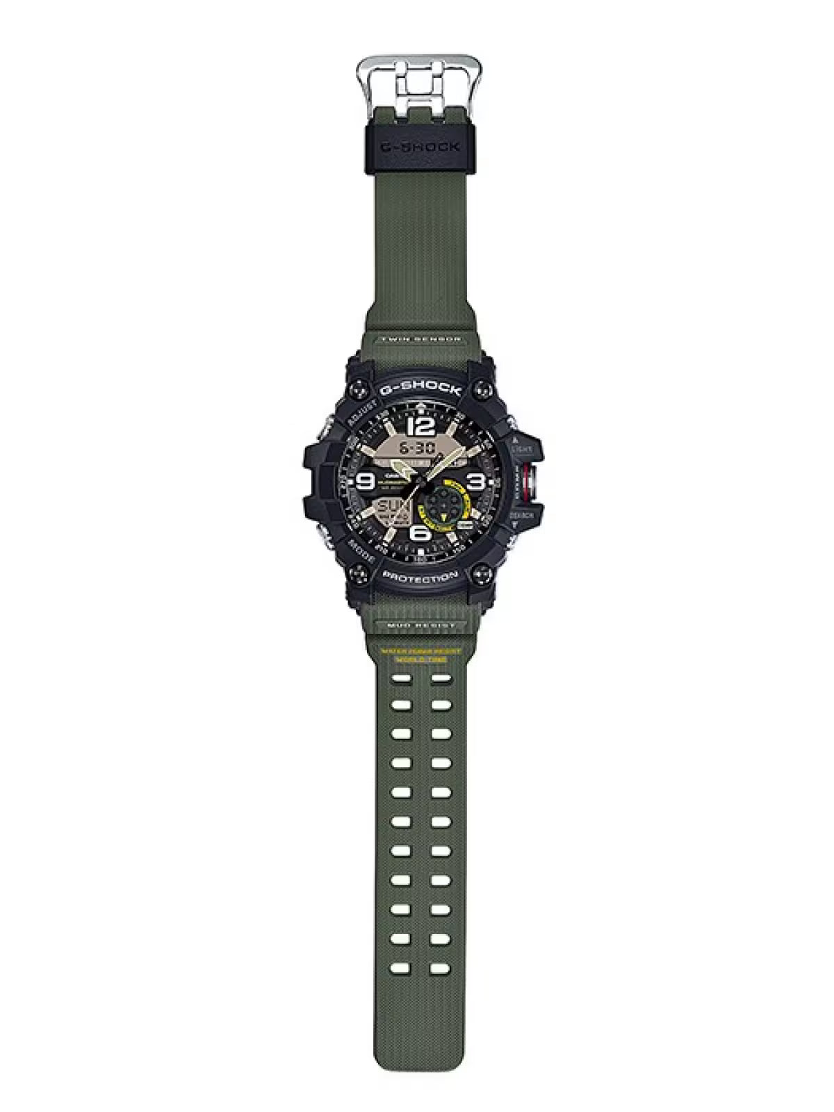 Casio G-SHOCK Mudmaster GG-1000-1A3 Analog-Digital Watch  Mud Resistant, Twin Sensor, 200M