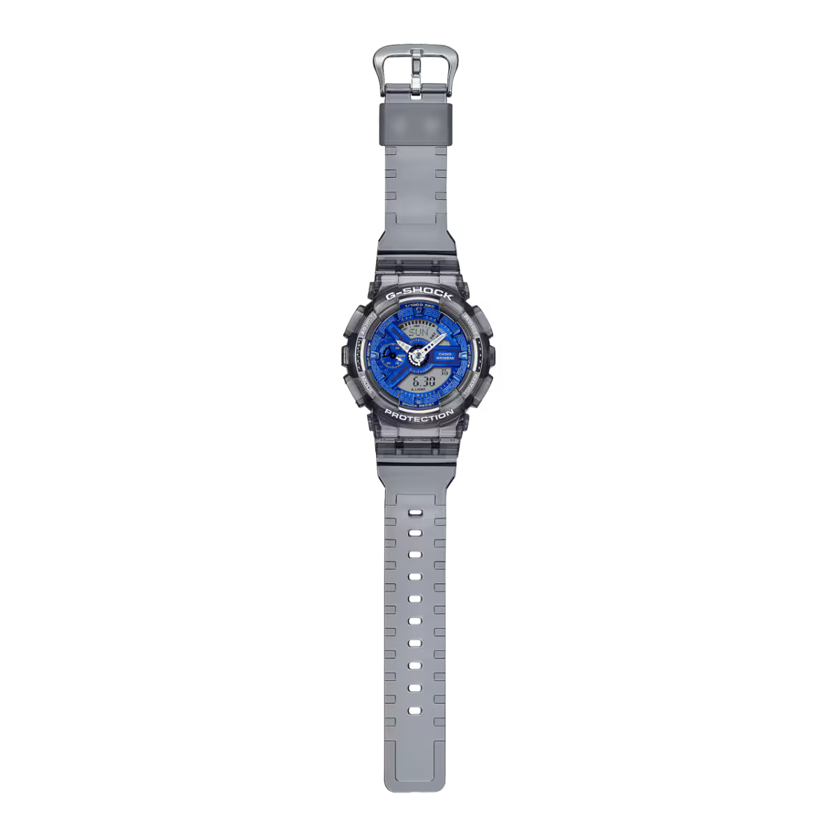 Casio G-SHOCK GMA-S110TB-8ADR | Tough Grey Digital Watch with Tech-Inspired Design