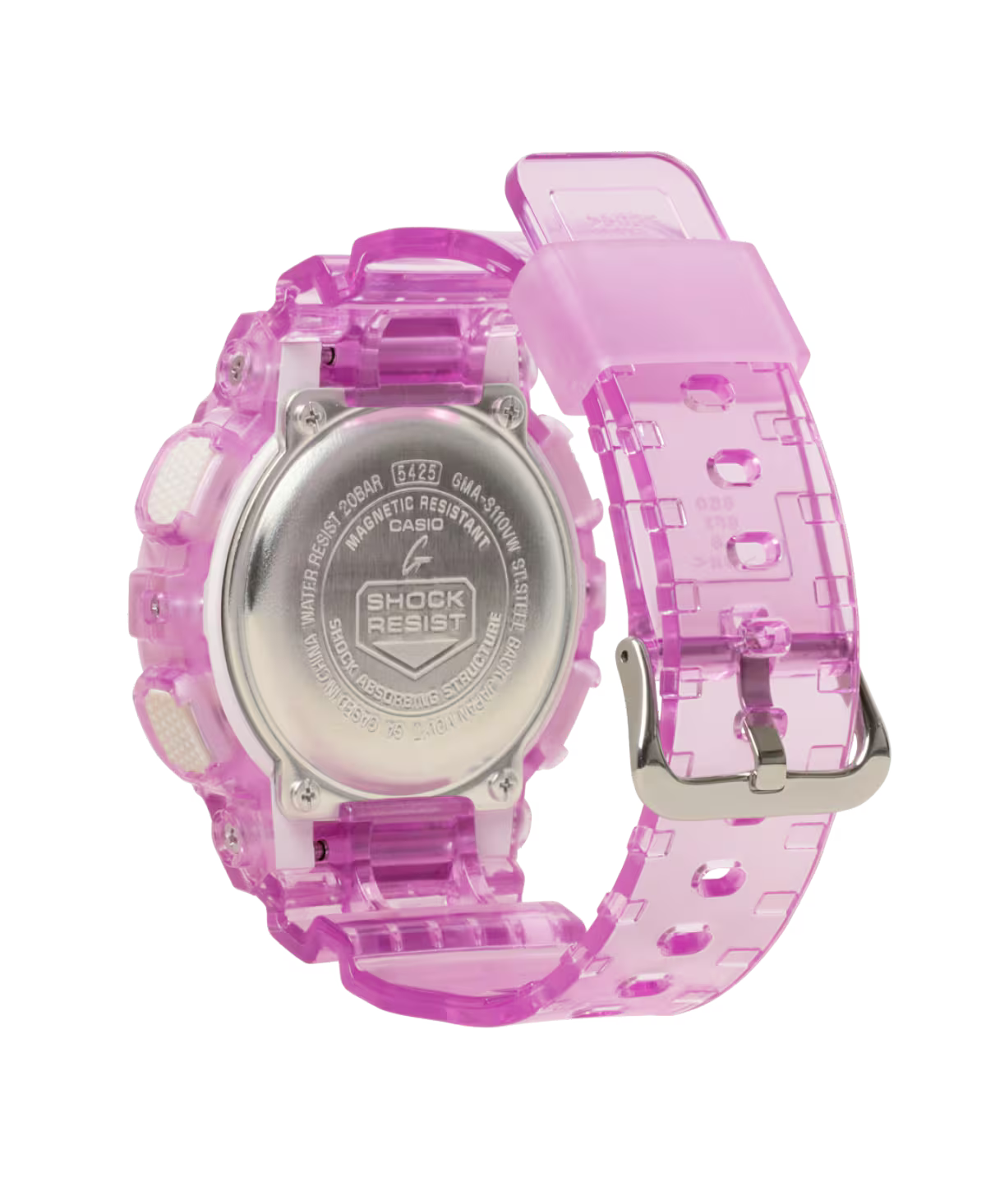 Casio G-SHOCK GMA-S110VW-4ADR | Bold pink & Grey Digital Watch