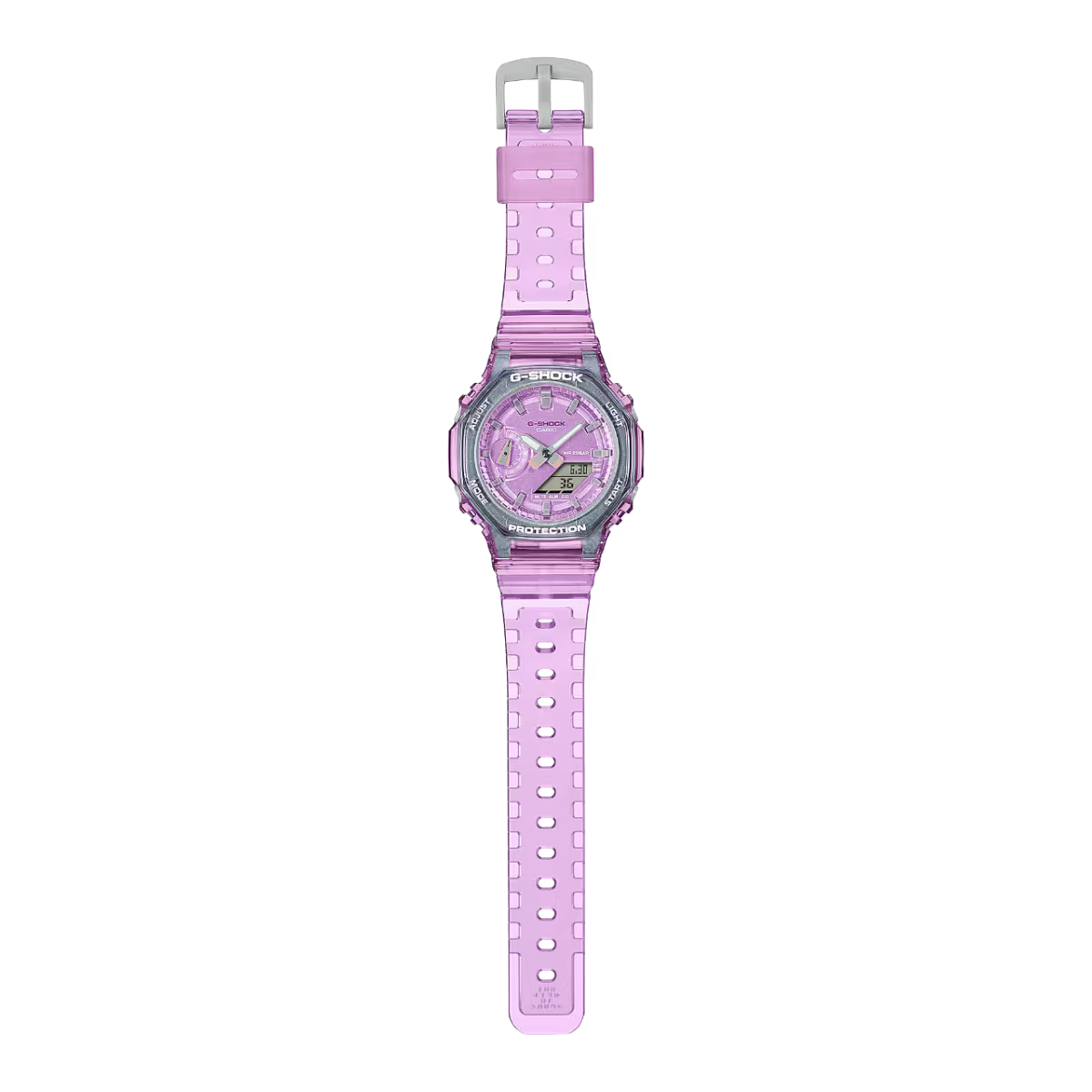 Casio G-SHOCK GMA-S2100SK-4ADR | Transparent Red Digital-Analog Watch