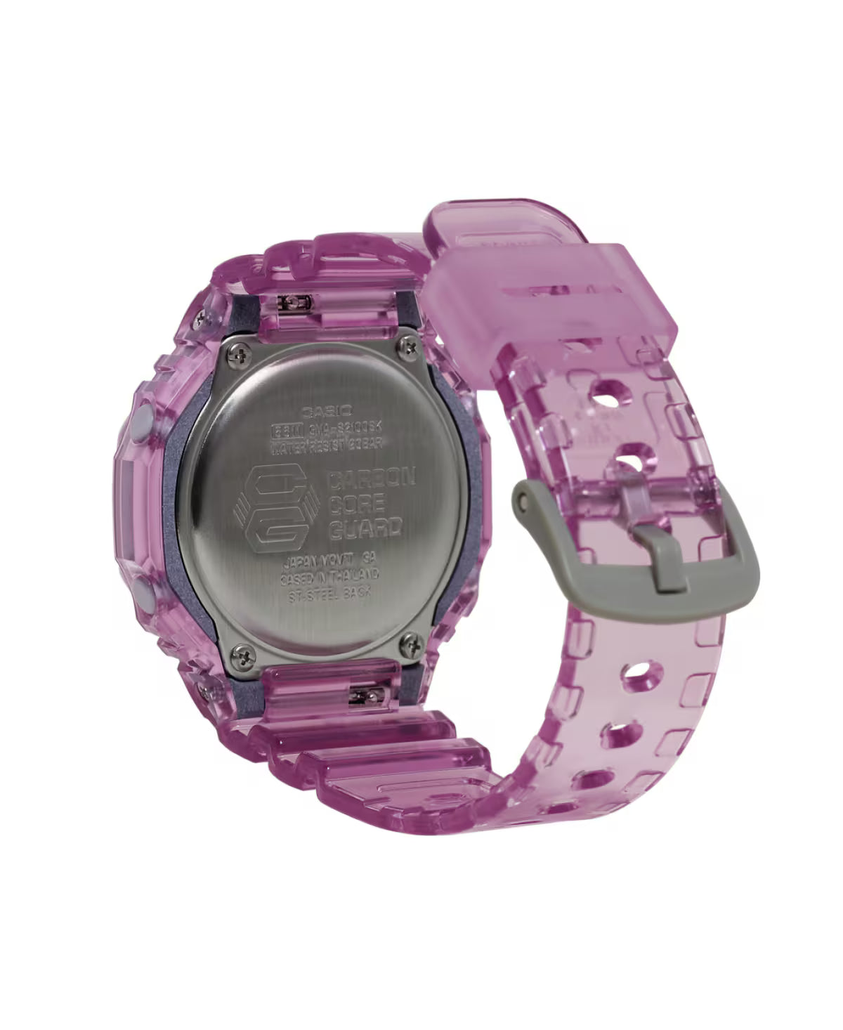 Casio G-SHOCK GMA-S2100SK-4ADR | Transparent Red Digital-Analog Watch