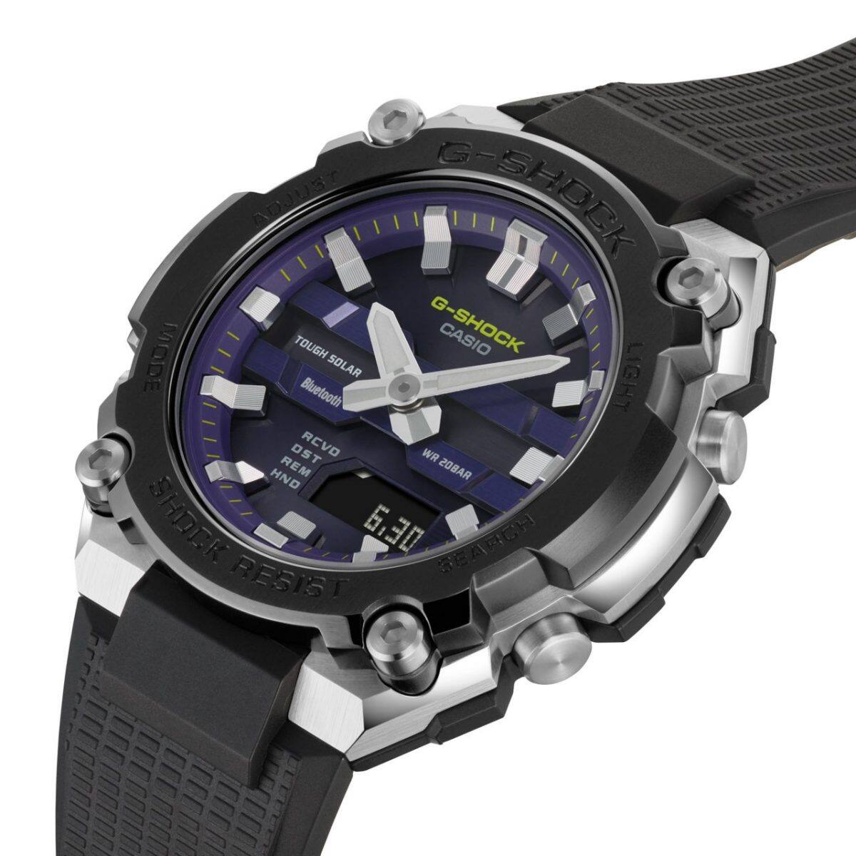 Casio G-SHOCK GST-B600A-1A6 | Men’s G-STEEL Bluetooth Solar Watch