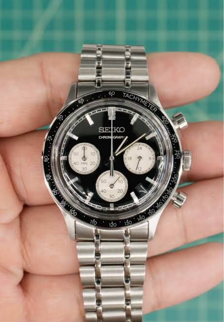 Seiko SSB479P1 Black Dial Men's Chronograph Quartz Watch