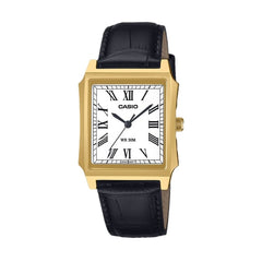 CASIO Leather Analog Watch MTP-B190GL-7BVDF