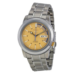 Seiko SNKK29K1 Automatic Men’s Watch – Silver Dial, Stainless Steel, Day-Date  Product Description: