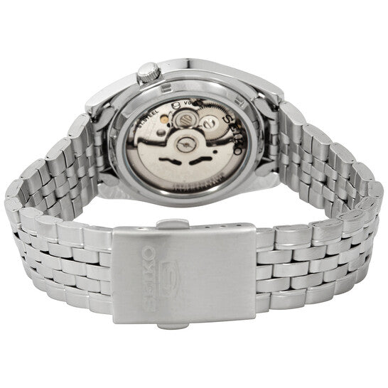 Seiko SNK371K1 Automatic Men’s Watch – Blue Dial, Day-Date, 21 Jewel Movement, Stainless Steel