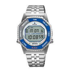 Seiko SMGG21P1 Rotocall Digital – Retro Digital Watch with Multifunction Bezel