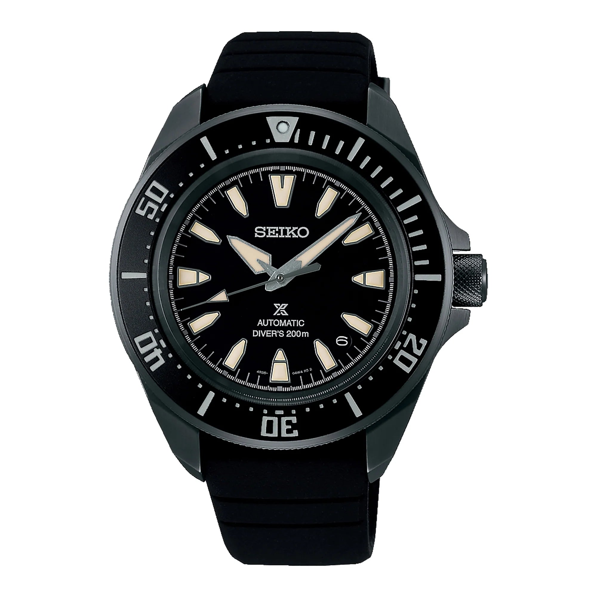 Seiko 5 Sports SRPL15K1 Automatic GMT Black Dial Stainless Steel Watch