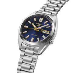 Seiko 5 Sports SRPL55K1 Automatic GMT Blue Dial Stainless Steel Watch